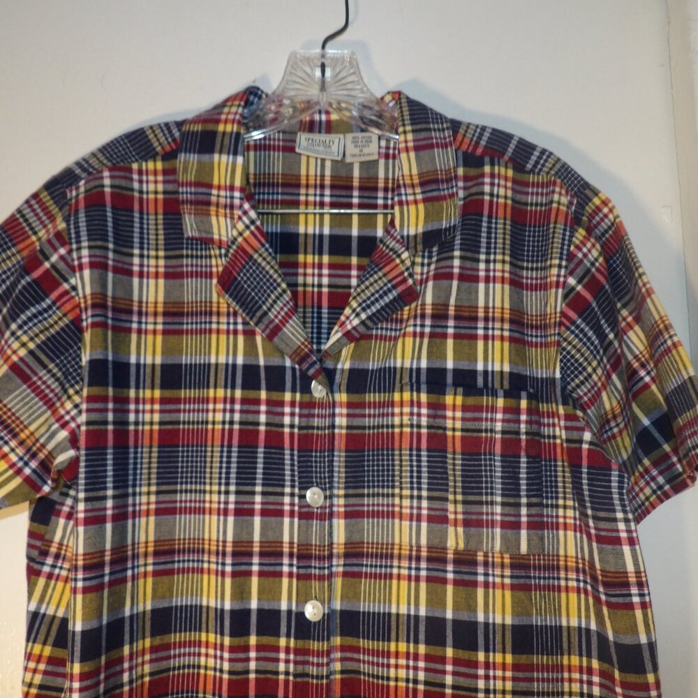 Specialty Collection 100% Cotton Button Down Shirt Sz XL